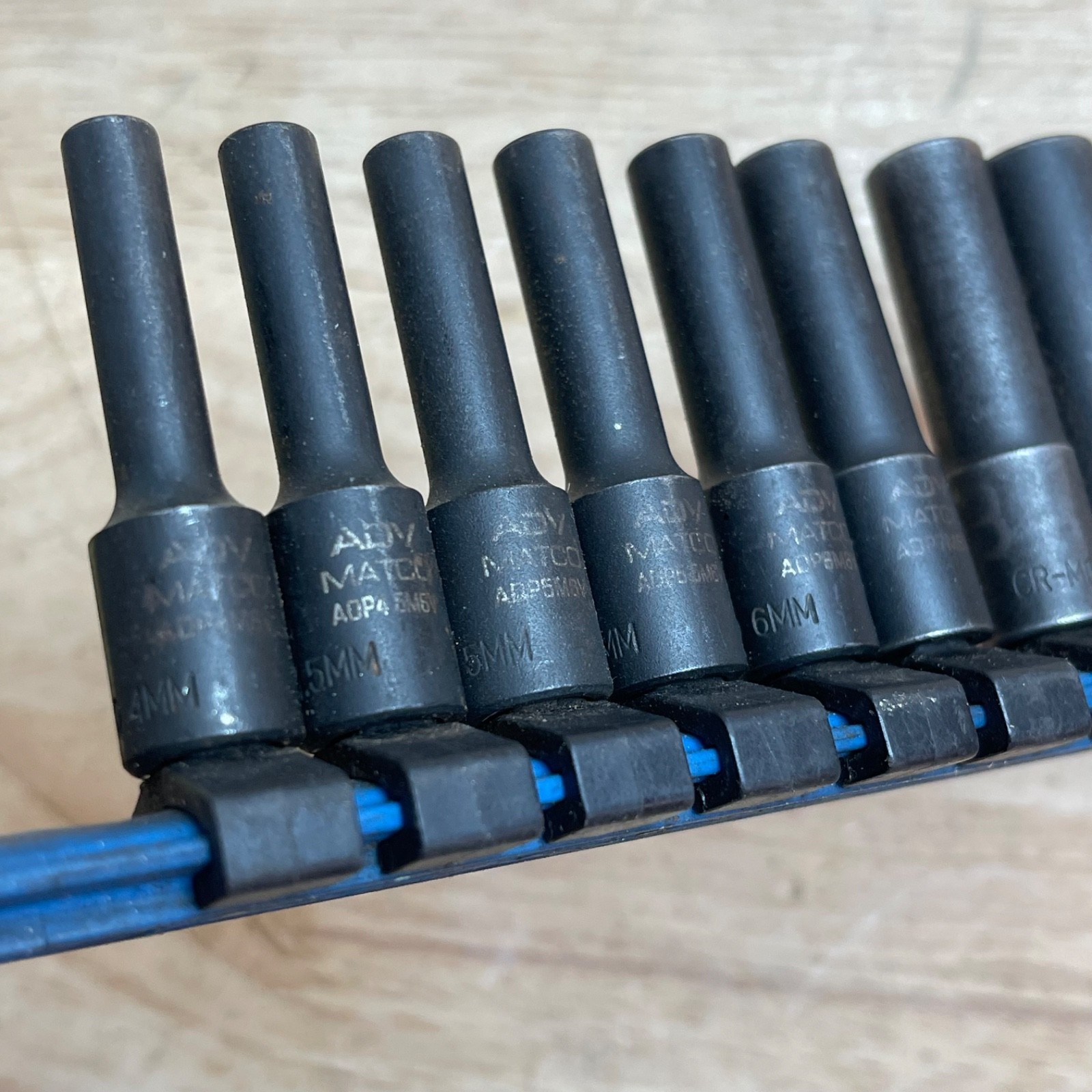 MATCO ADV 1/4″ Drive, 14pc Deep Socket Set, 6pt, ***11-SNAP -ON 15mm-CORNWALL**