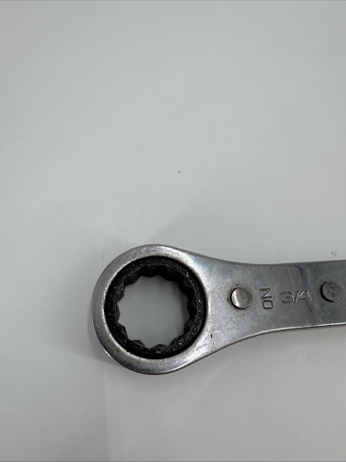 Snap On R2428A Double Box End Ratcheting Wrench 3/4″ 7/8″