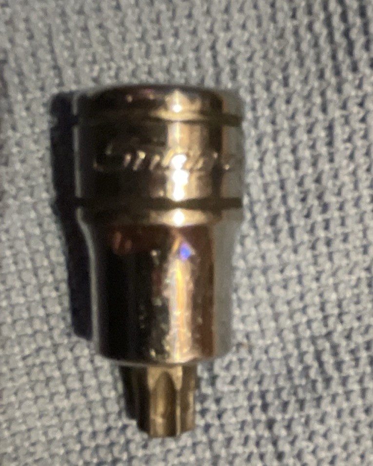 Snap-on FTX40SE 3/8″ Drive T40 Torx Stubby Bit Socket USA⁠