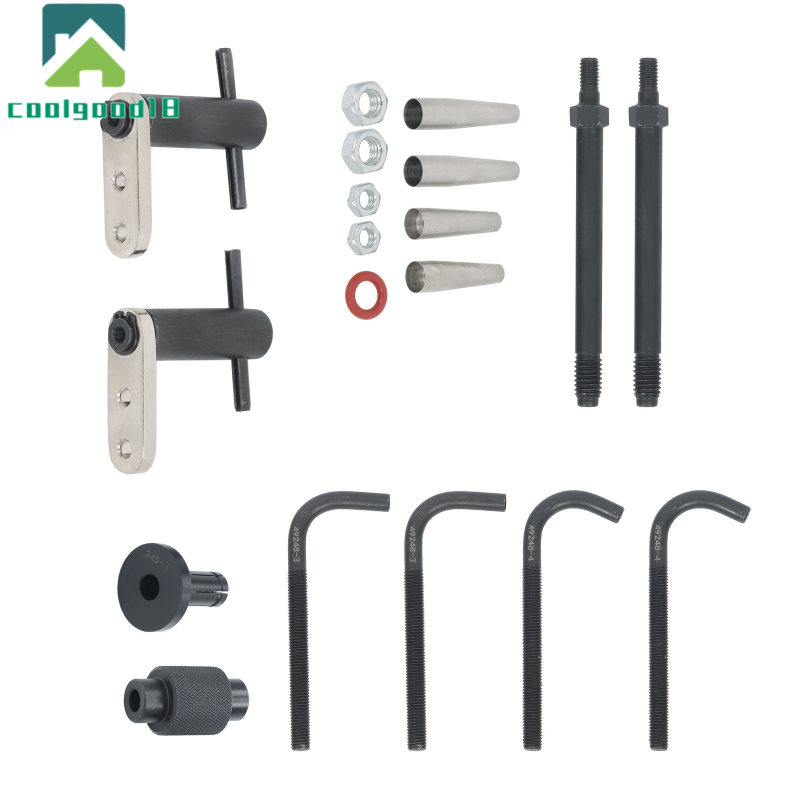 6706 Fuel Injector Rail Assembly Remover & GM245 Fuel Injector Seal Tools For GM