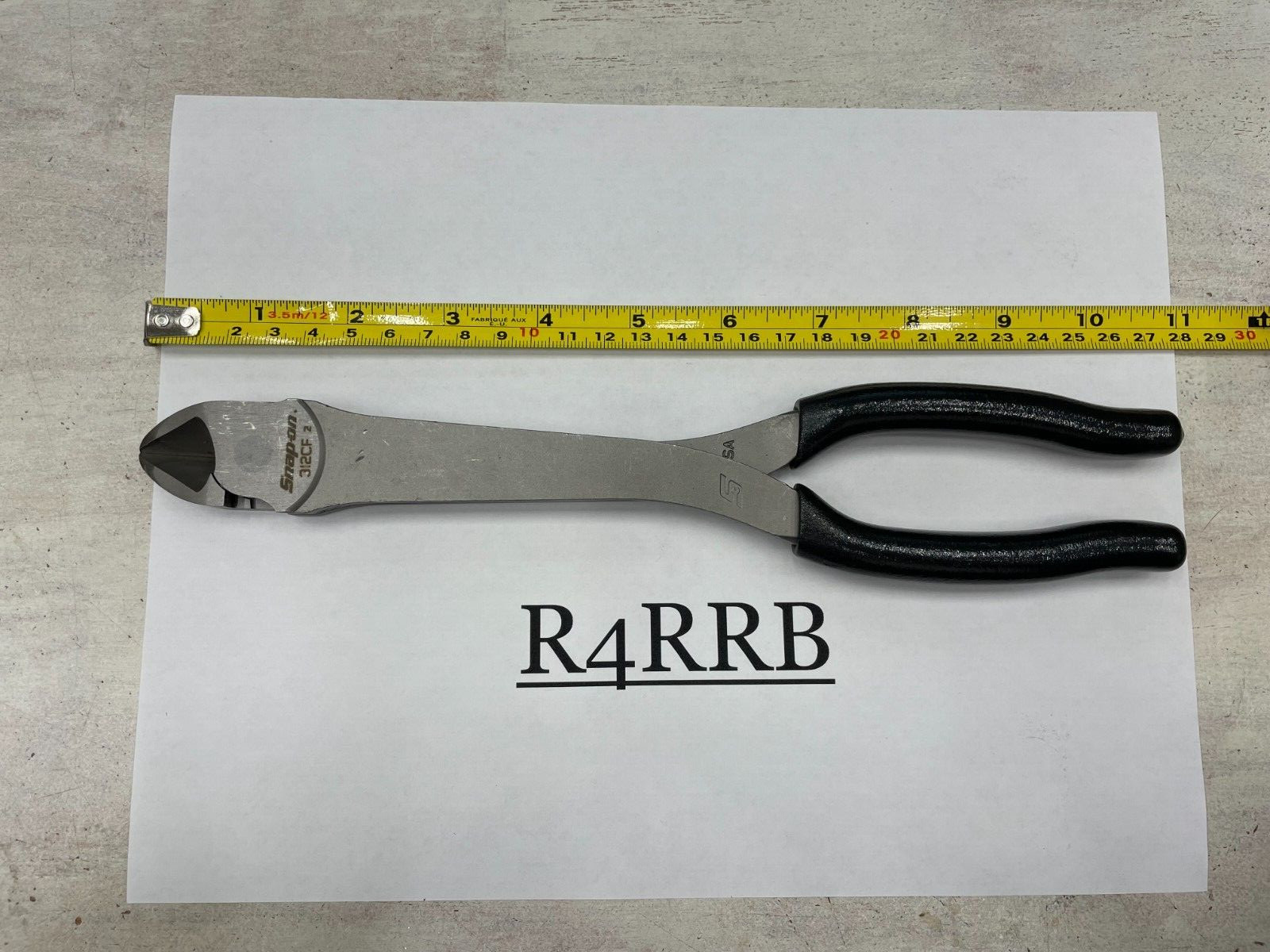 Snap-on Tools NEW 3 Piece BLACK Soft Grip Heavy Duty Pliers Lot Set PL330ACFBK