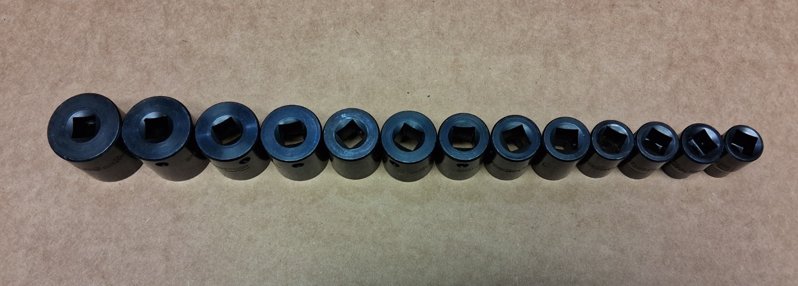 Matco Tools SBPM136TA 13pc Metric 3/8 Drive Impact Socket Set