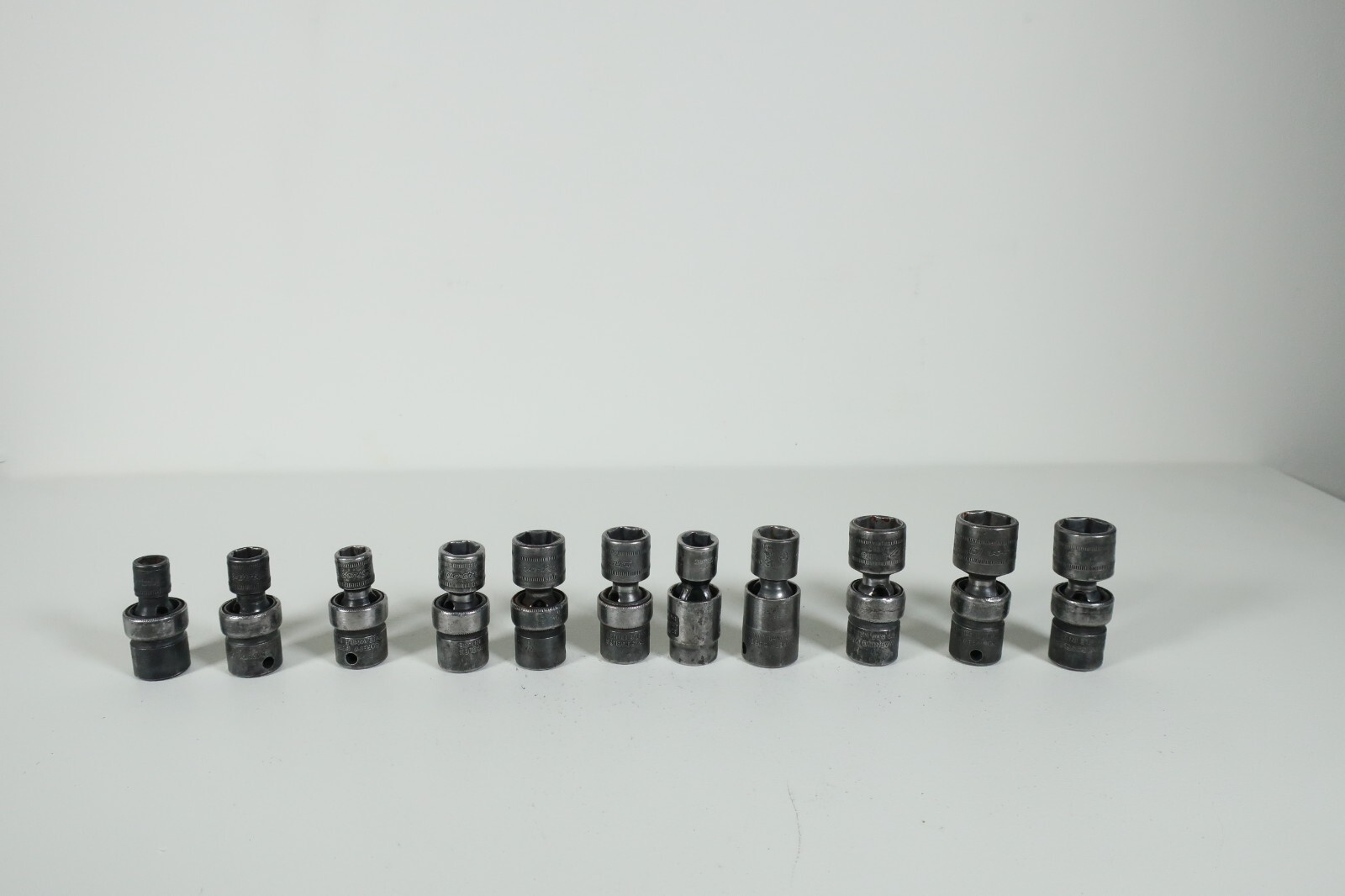 Snap On 3/8″ Drive 11pc Metric Swivel Impact 6pt Socket Set(9mm-19mm)IPFM