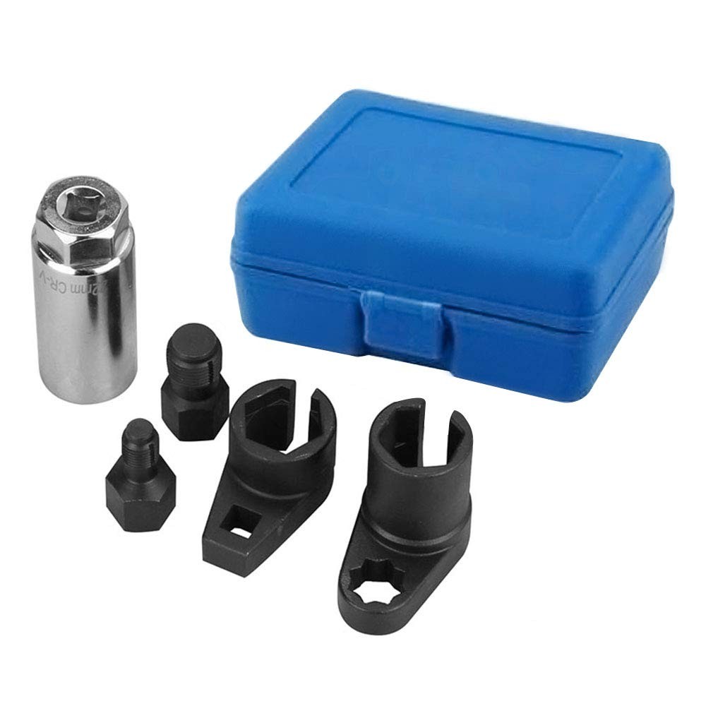 5 PCS Automotive O2 Oxygen Sensor Socket Wrench Removal Tool and Thread Chase…