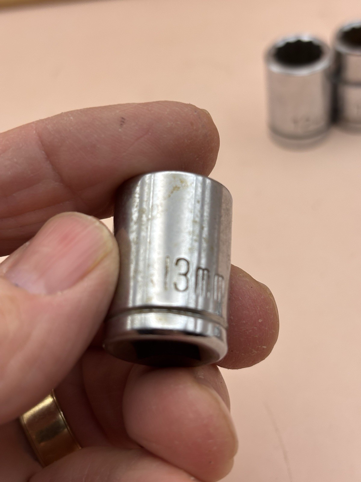 3/8 inch drive assorted metric sockets lot of 10