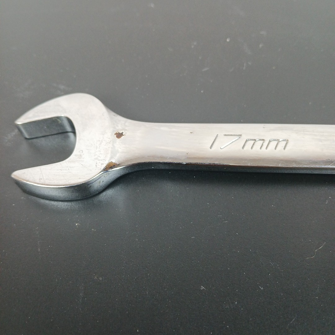 Snap-On Tools USA Metric 17mm Chrome Combination Wrench, 12 Point, OEXM170B