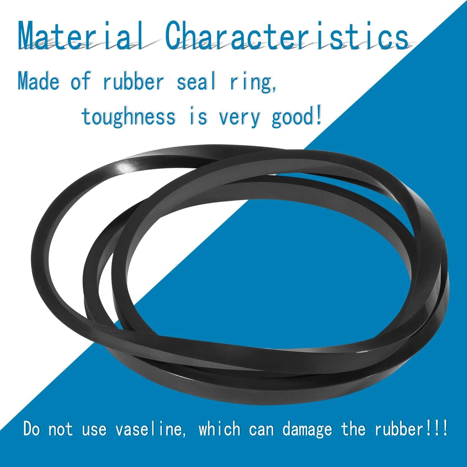 005-302-0100-00 Valve Base O-Ring Rubber,Fits Paramount 2/3/4/6/9/12 Port Module