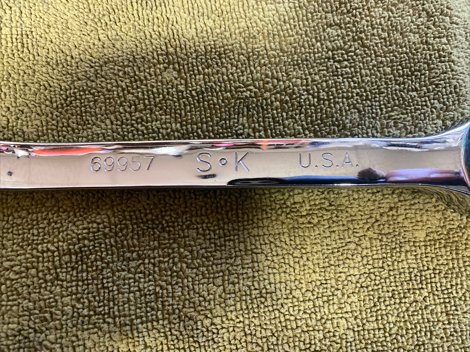 SK Tools, 3/4″ x 1″ Flare Nut Double end Line Wrench 6 PT. Part #69957 – USA