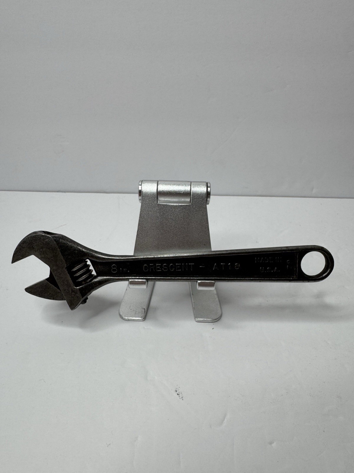 Crescent USA 8 In Adjustable Wrench 8” Jamestown NY Vintage Black Oxide AT18 #79