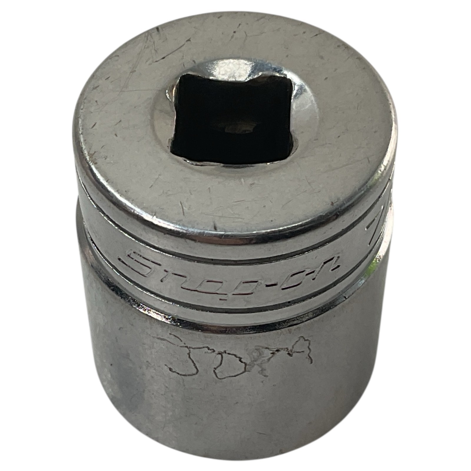 Snap-On Shallow Socket 7/8″ FS281 3/8″ Drive 6 Pt Chrome As Pictured Mech Tool