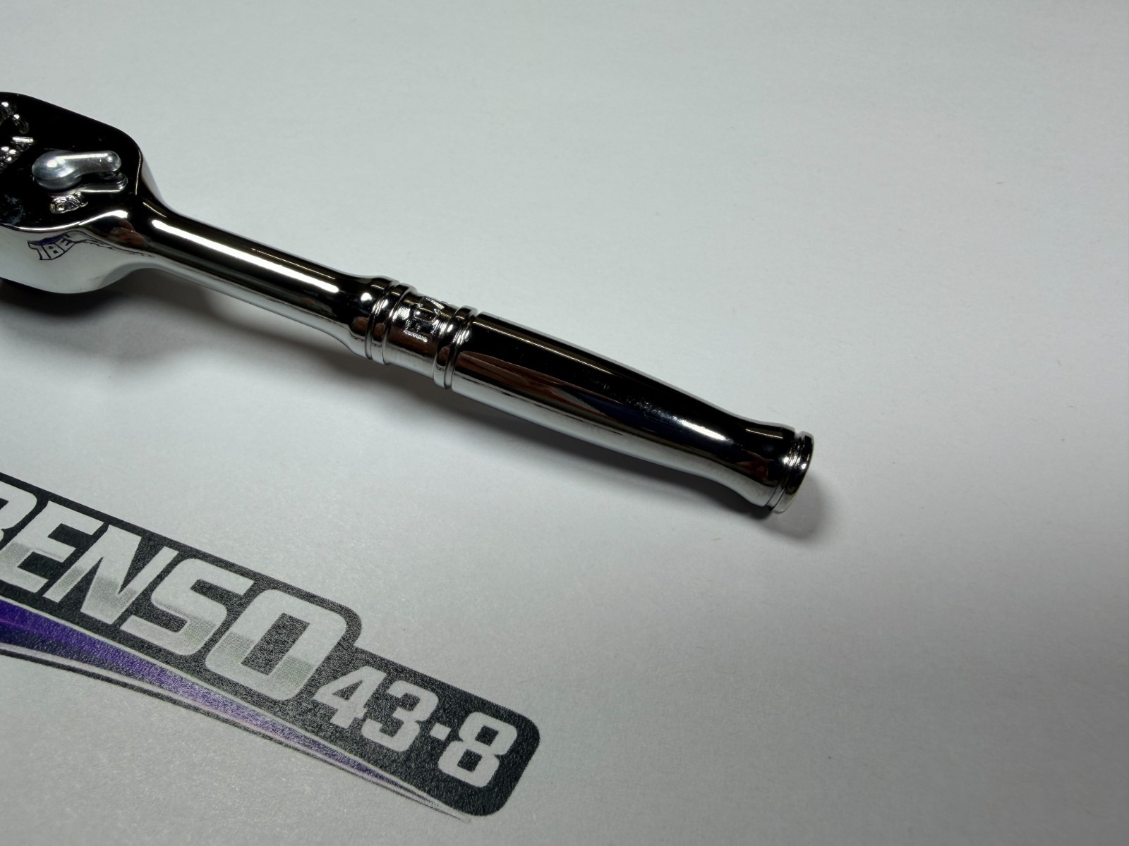 Snap-on Tools USA NEW 3/8″ Drive Compact Chrome Fixed Head Ratchet FC72