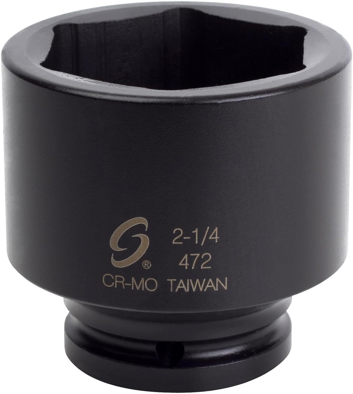 Precision Fit 3/4″ Drive Standard Impact Socket 2-1/4″ – Black Phosphate Finish