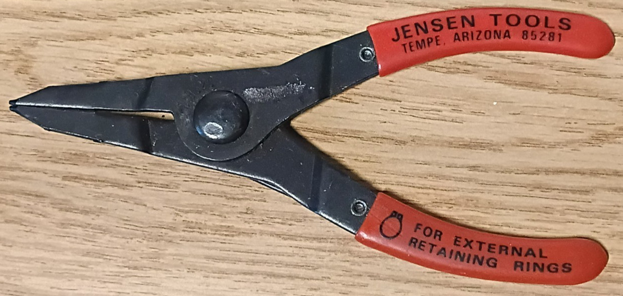 Jensen Tools Co. Internal & External Retaining Ring Plier Set
