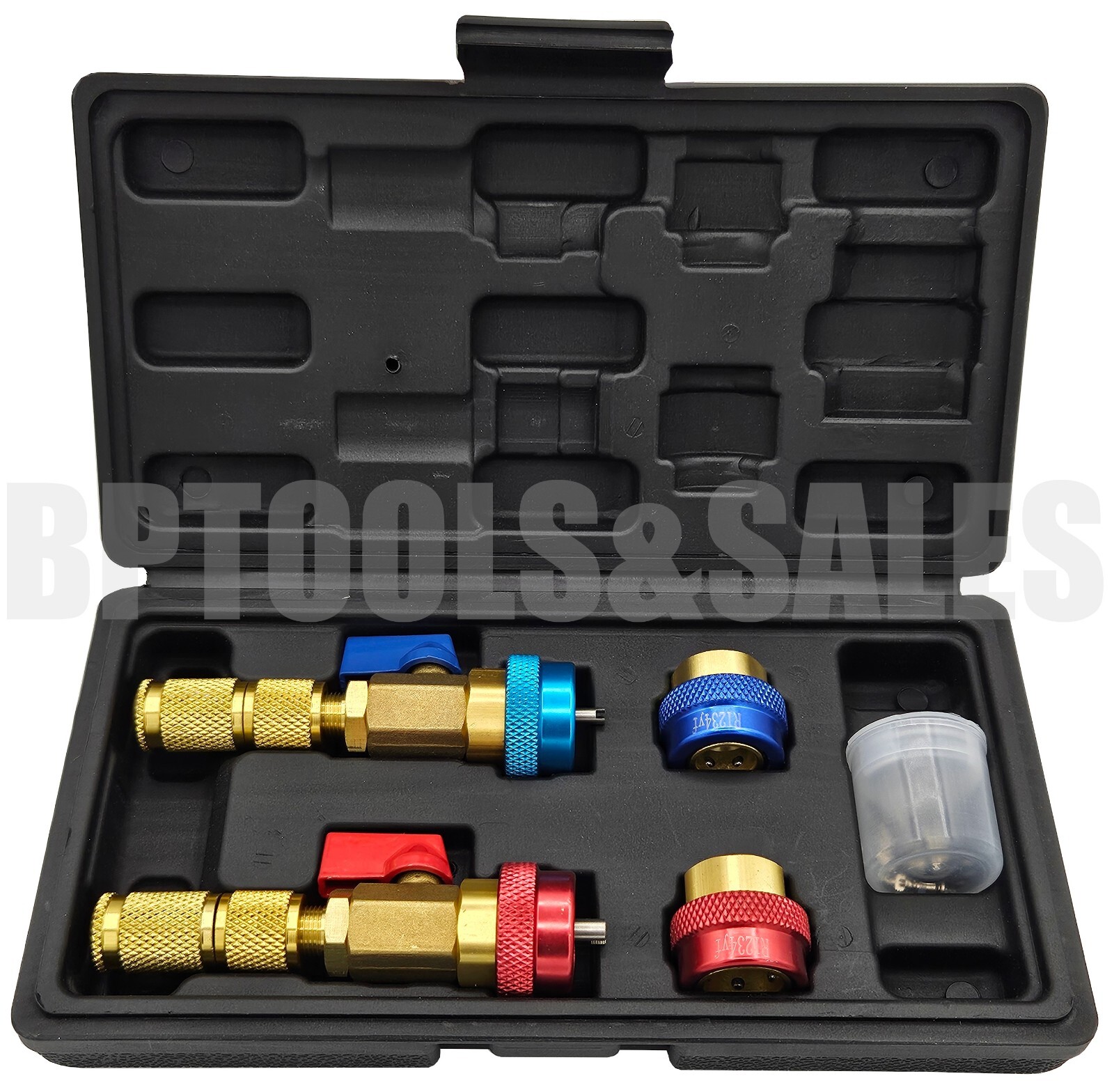 R134A R1234YF Valve Core Remover Installer Tool Kit Replace Schrader Valve Tool