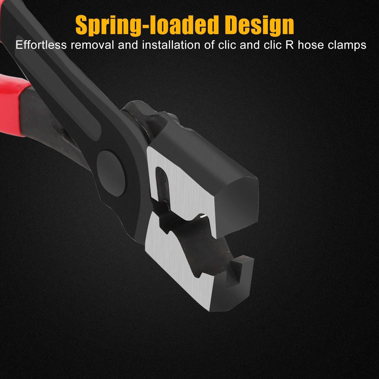 Hose Clamp Plier for Clic & Clic-R Type Practical Collar Pliers CV Accessory