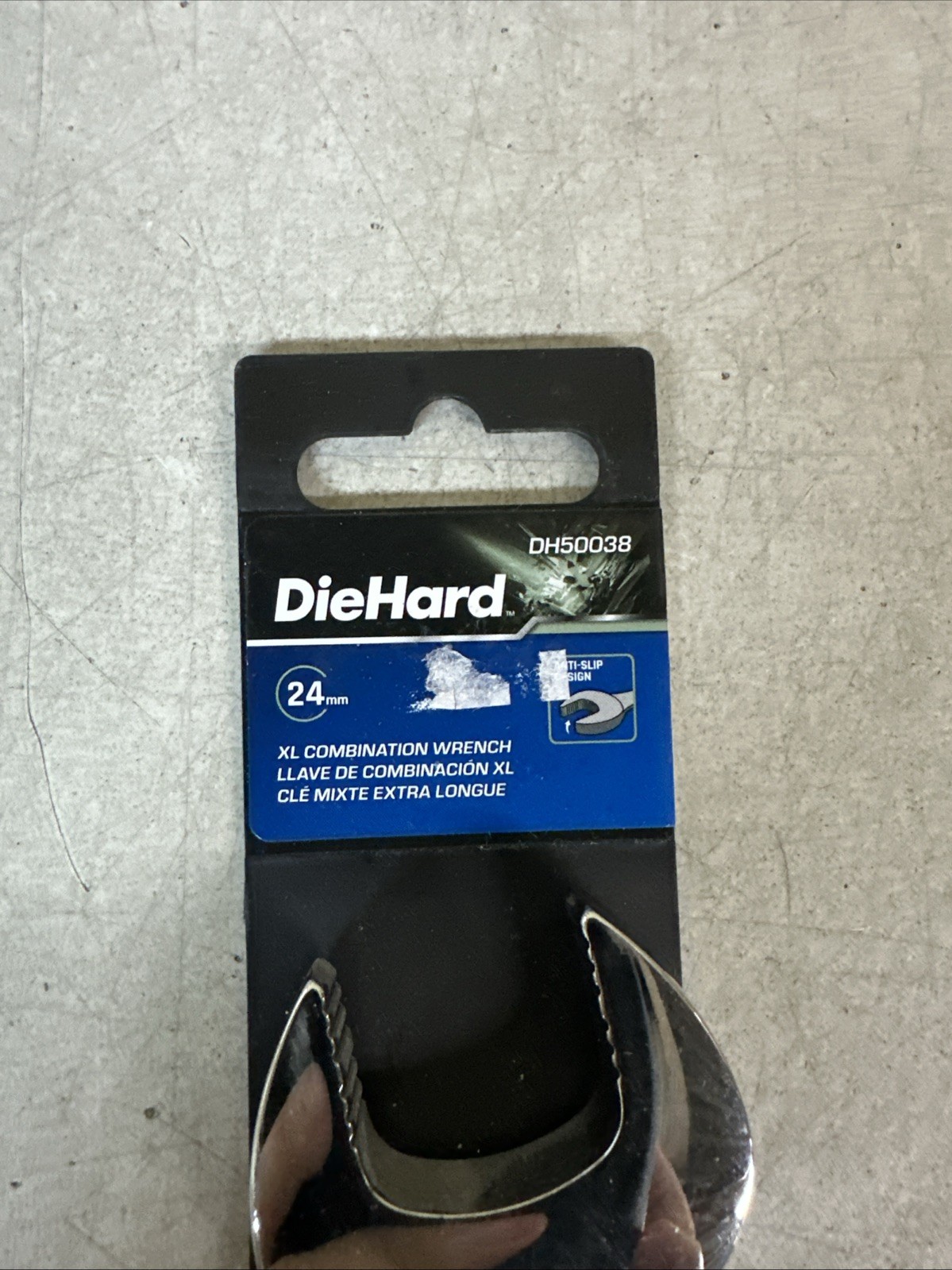 NEW DieHard XL Combination Wrench 24mm PN: DH50038