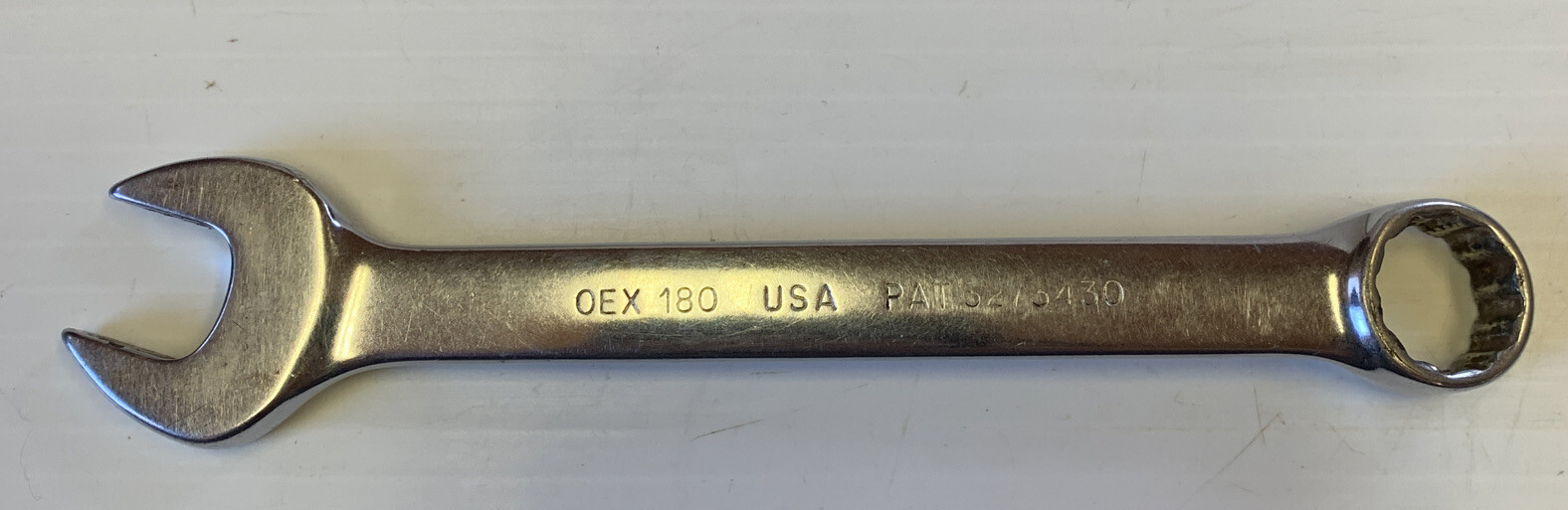 Used Snap On Tools • OEX180 • 9/16» 12PT Combination Wrench U