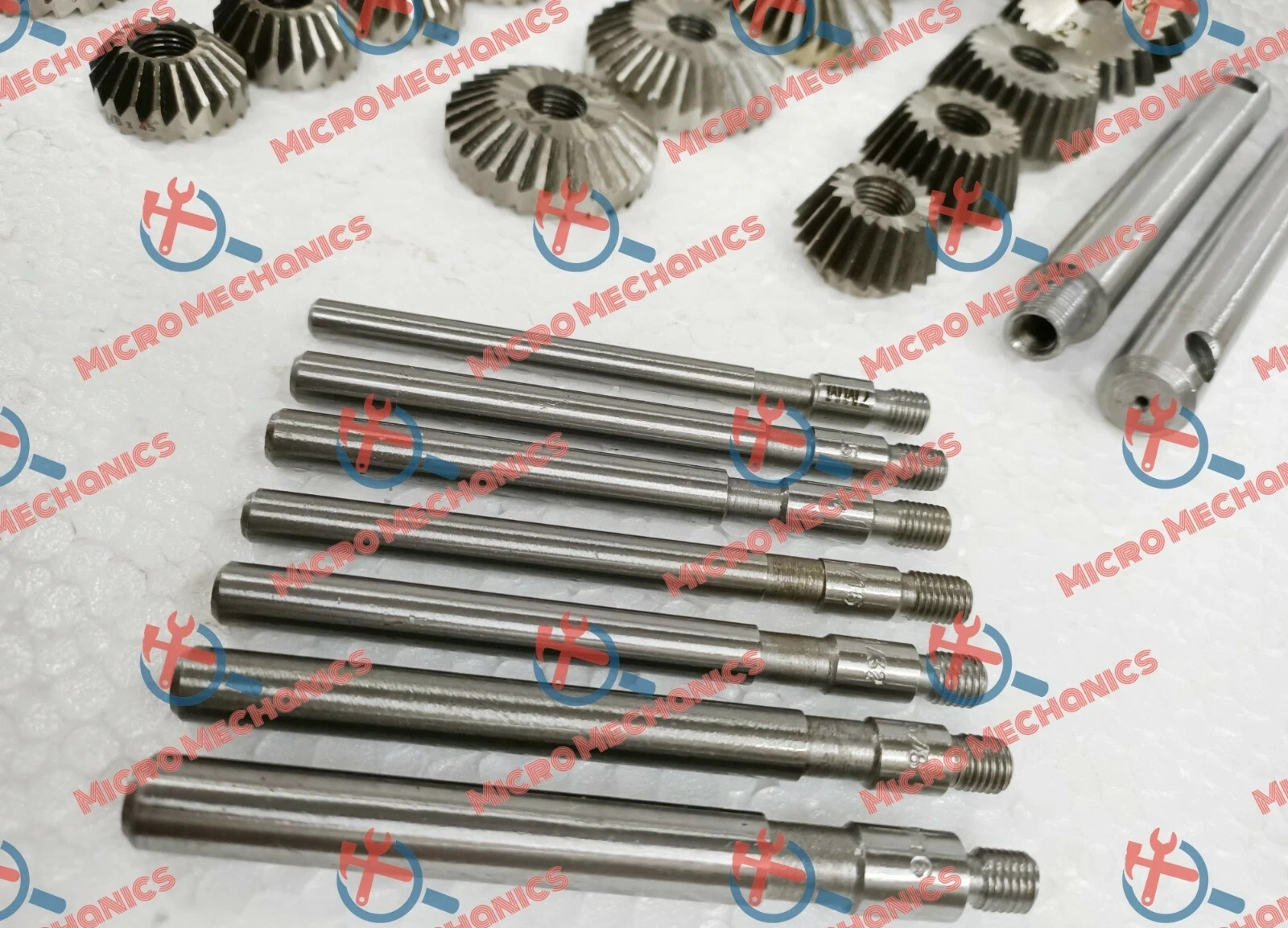 34x VALVE SEAT CUTTER SET HIGH CARBON STEEL 21 CTR + 8 STEMS + 2 ARBOR + 2 RODS