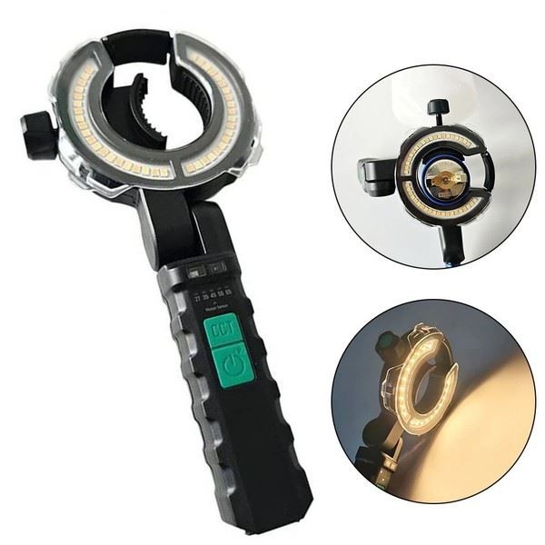 Weather Resistant Rechargeable LED Spotlight for Indoor and Outdoor Painting
