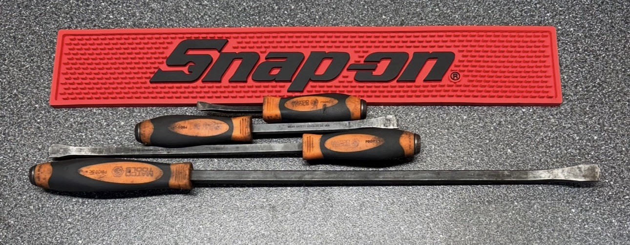 Matco Tools PBR Series 4pc Orange Striking Pry Bar Set