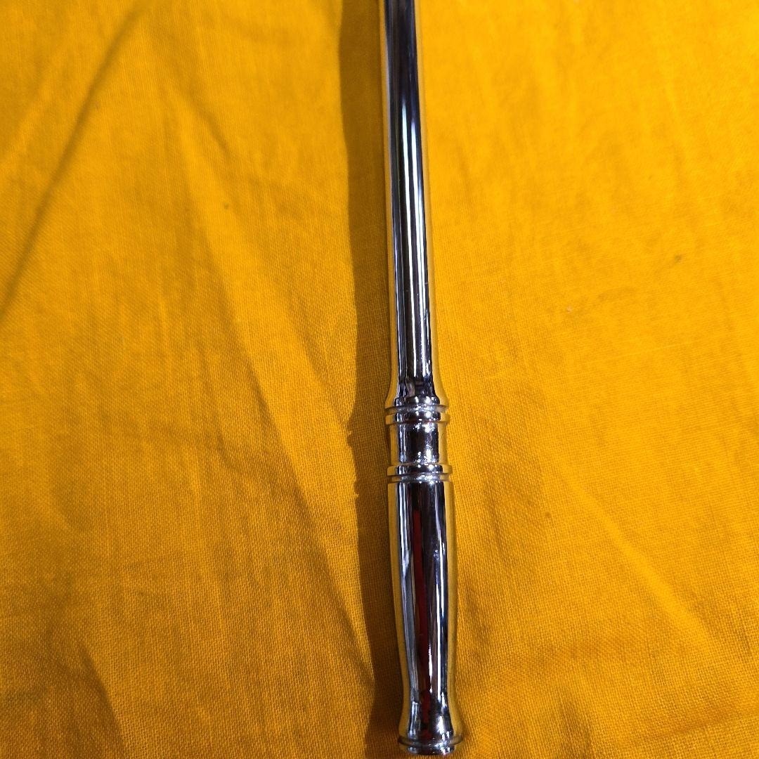 Snap-on TL72 1/4″ Drive Chrome Long Handle Ratchet sold as is