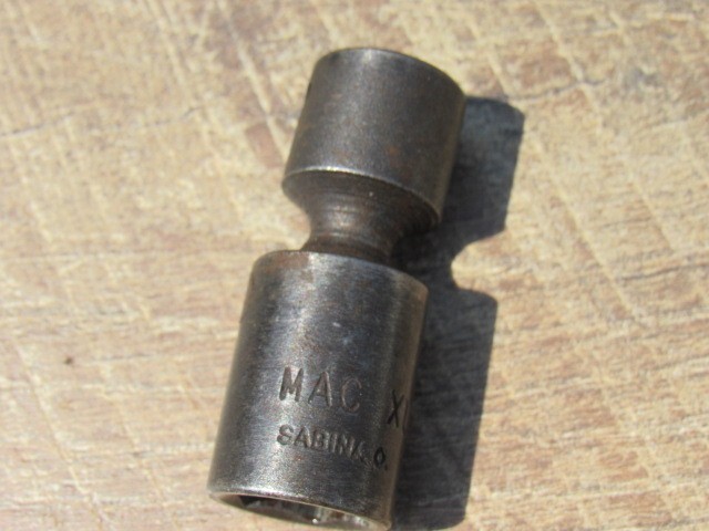 MAC 9/16″ XUI 186 3/8″ DR. 6 PT SAE SWIVEL FLEX UNVERSAL IMPACT SOCKET XUI186