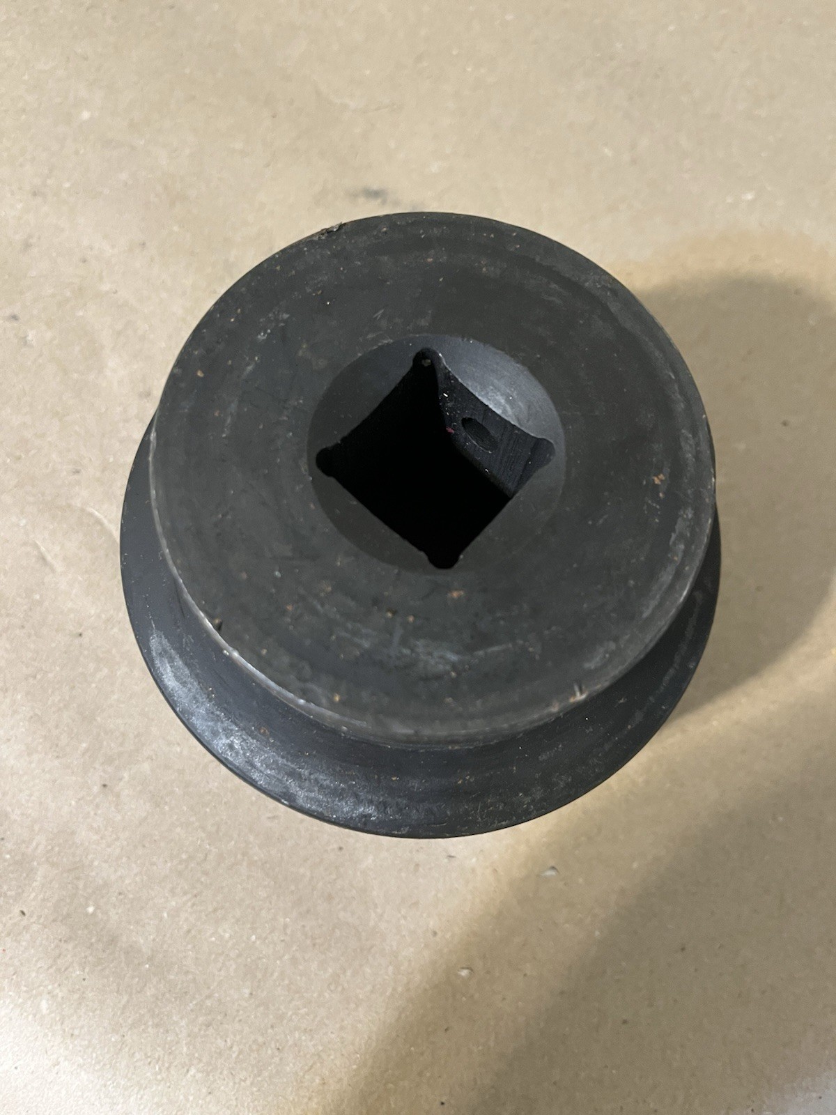 Jumbo 3-3/8″ SAE 1″ Dr. Deep Impact Socket 6 Pts Cr-MO for Truck Lug Nut