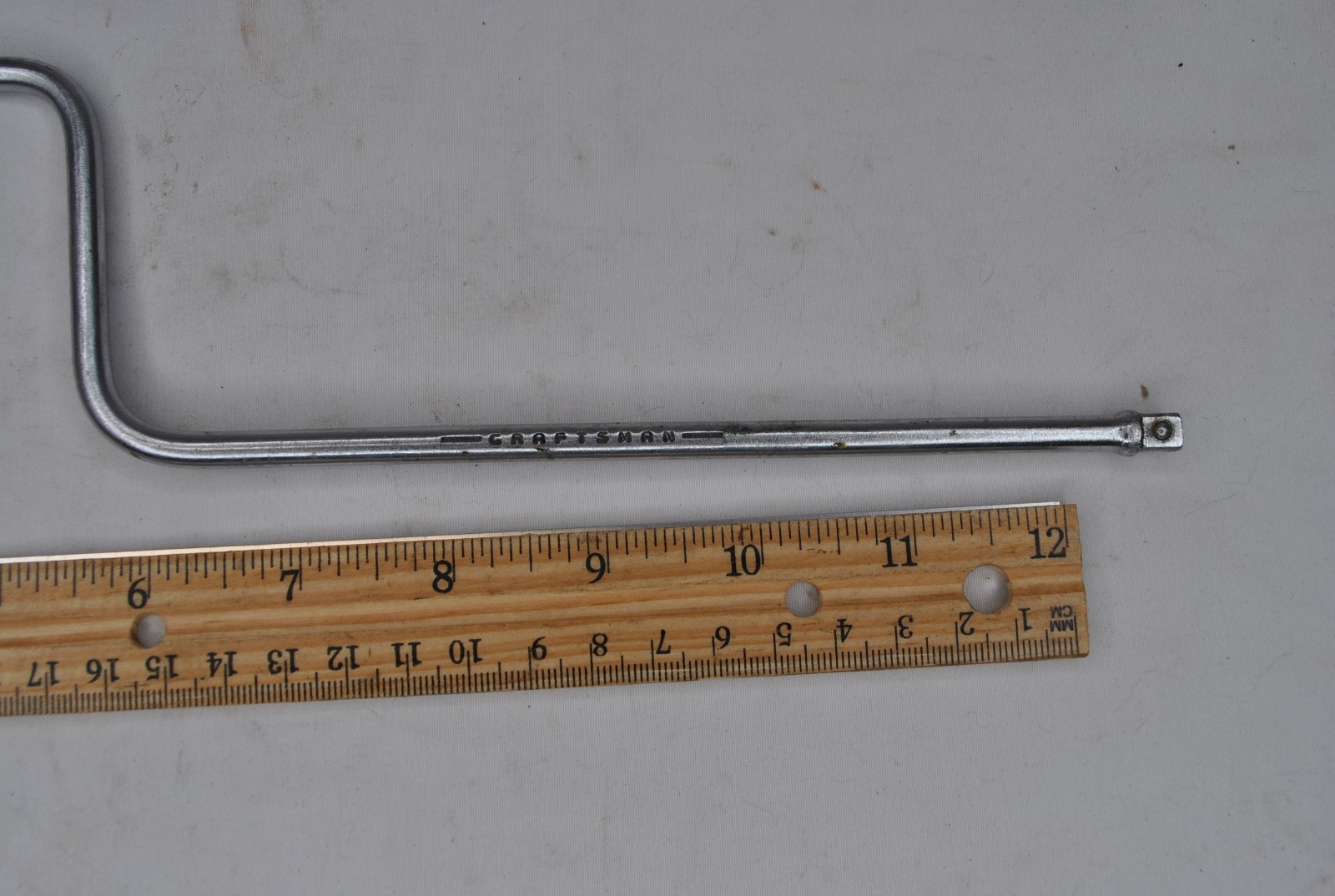 Early Vintage CRAFTSMAN USA 4281 1/4″ Drive Speed Wrench 15.5”