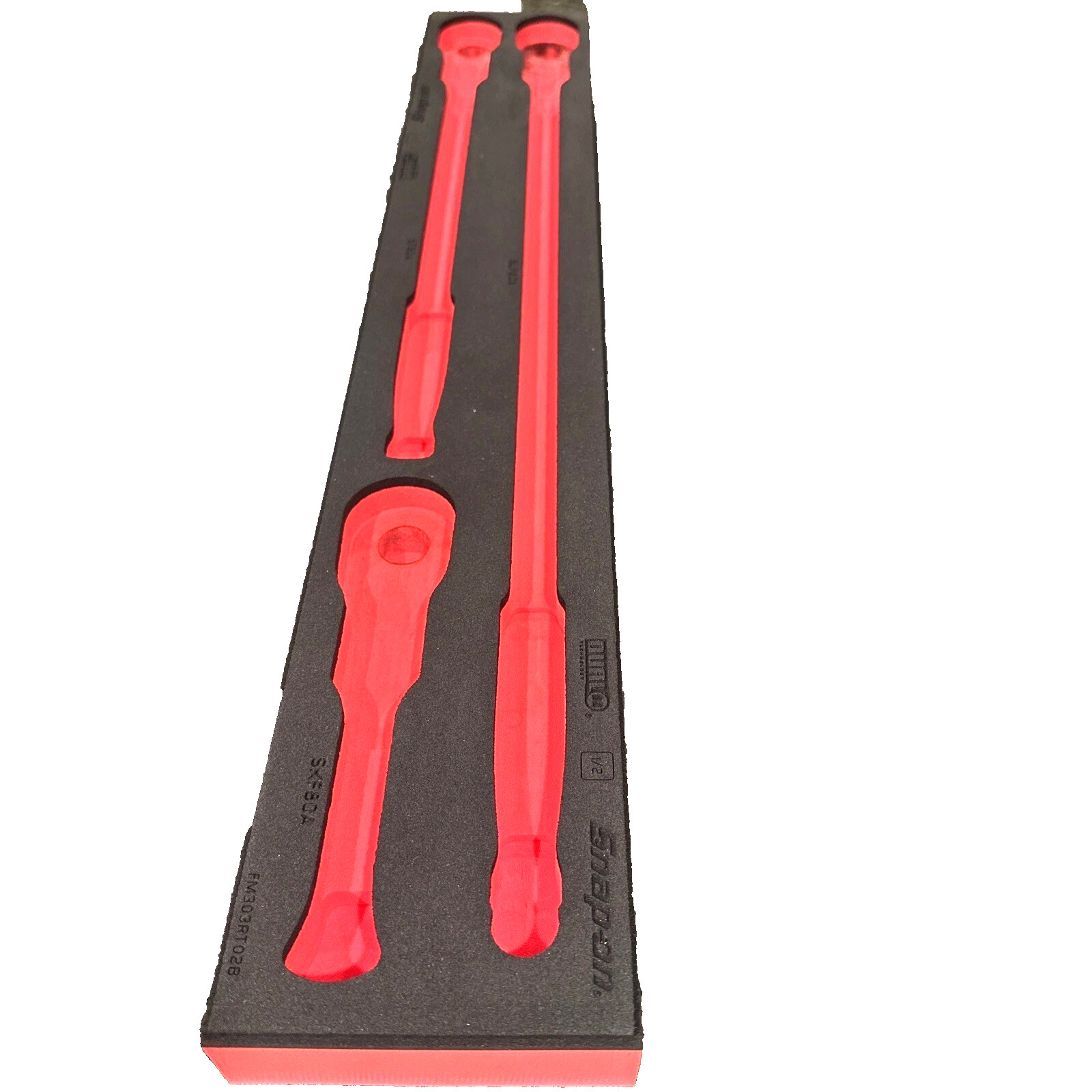 New Snap-on™ 1/2″ drive Flex Head Ratchet Set SKF80A SF80A SLF80A Foam Holder