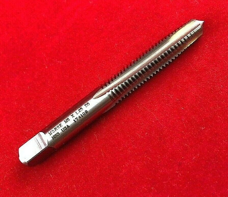 M8 X 1.25 Taper Tap Morse MT3838154 8MM HSS Starter Tap 4FL RH D5 USA Metric