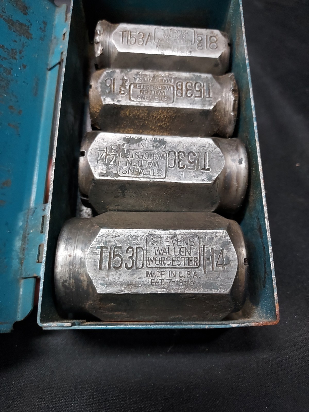 Early 1900s Patd. 1915 Steven Walden Worcester Socket Tool Set ?? Not Sure ??