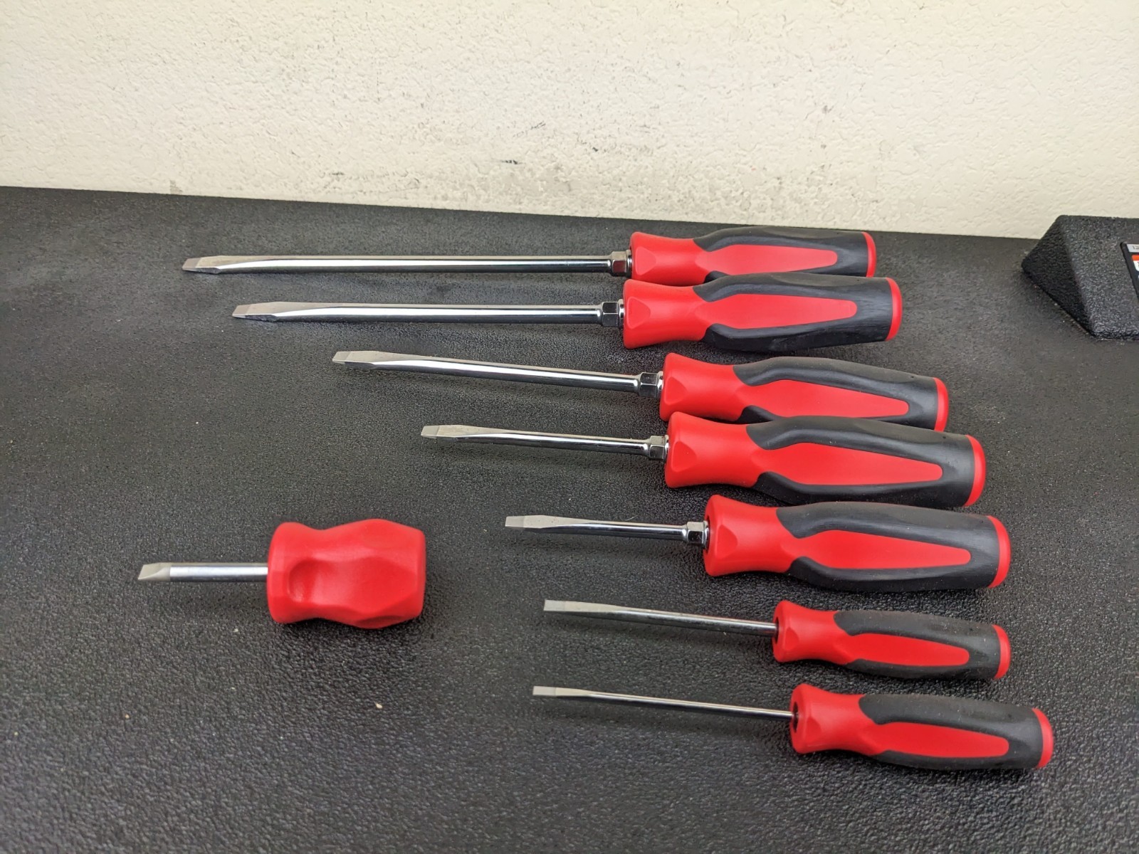 #bp421 Snap-On NEW Instinct Soft 16pc Screwdriver Set Pro-Fi Foam SGDX160BFR