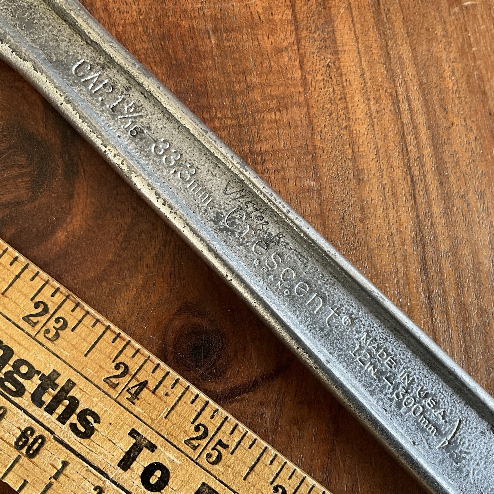 Crescent Brand 12” Adjustable Wrench Crestoloy 12in-300mm Vintage Made in USA