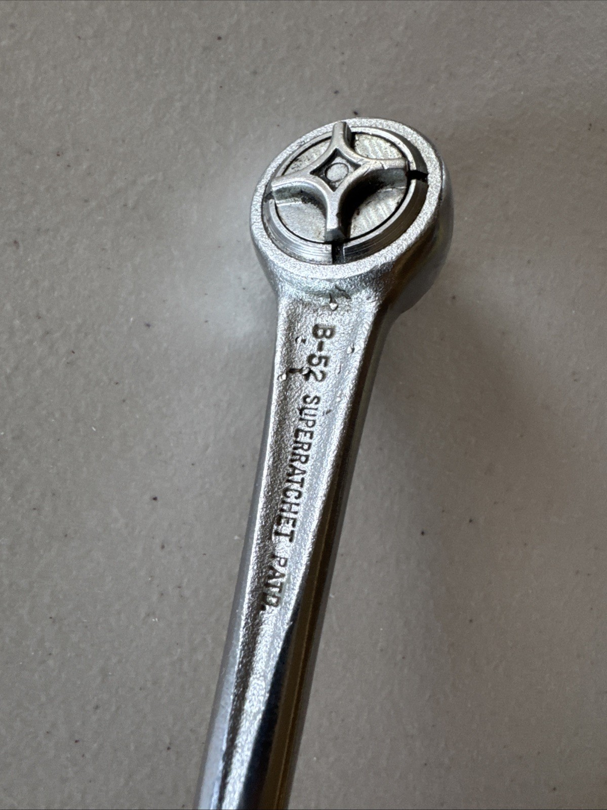 Vintage J.H. Williams & Co. B-52 SUPERRATCHET 3/8″ Ratchet, Tested & Working!