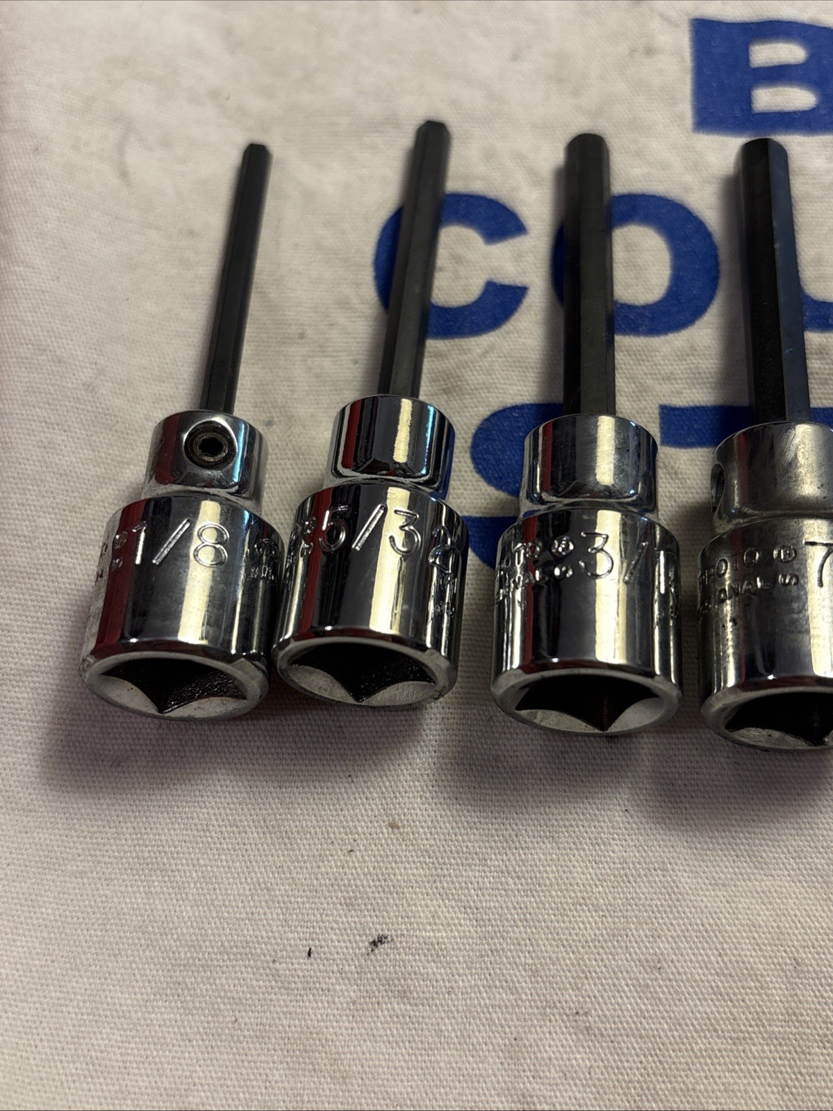 Proto Professional 1/2″ & 3/8″ Drive 10pc SAE Hex Bit Socket Set