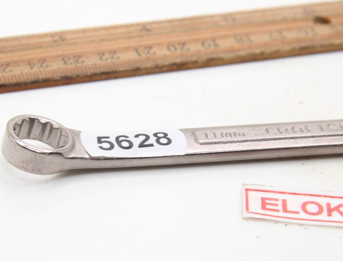 Craftsman V^- 42915 11mm 12 Point Metric Combination Wrench USA