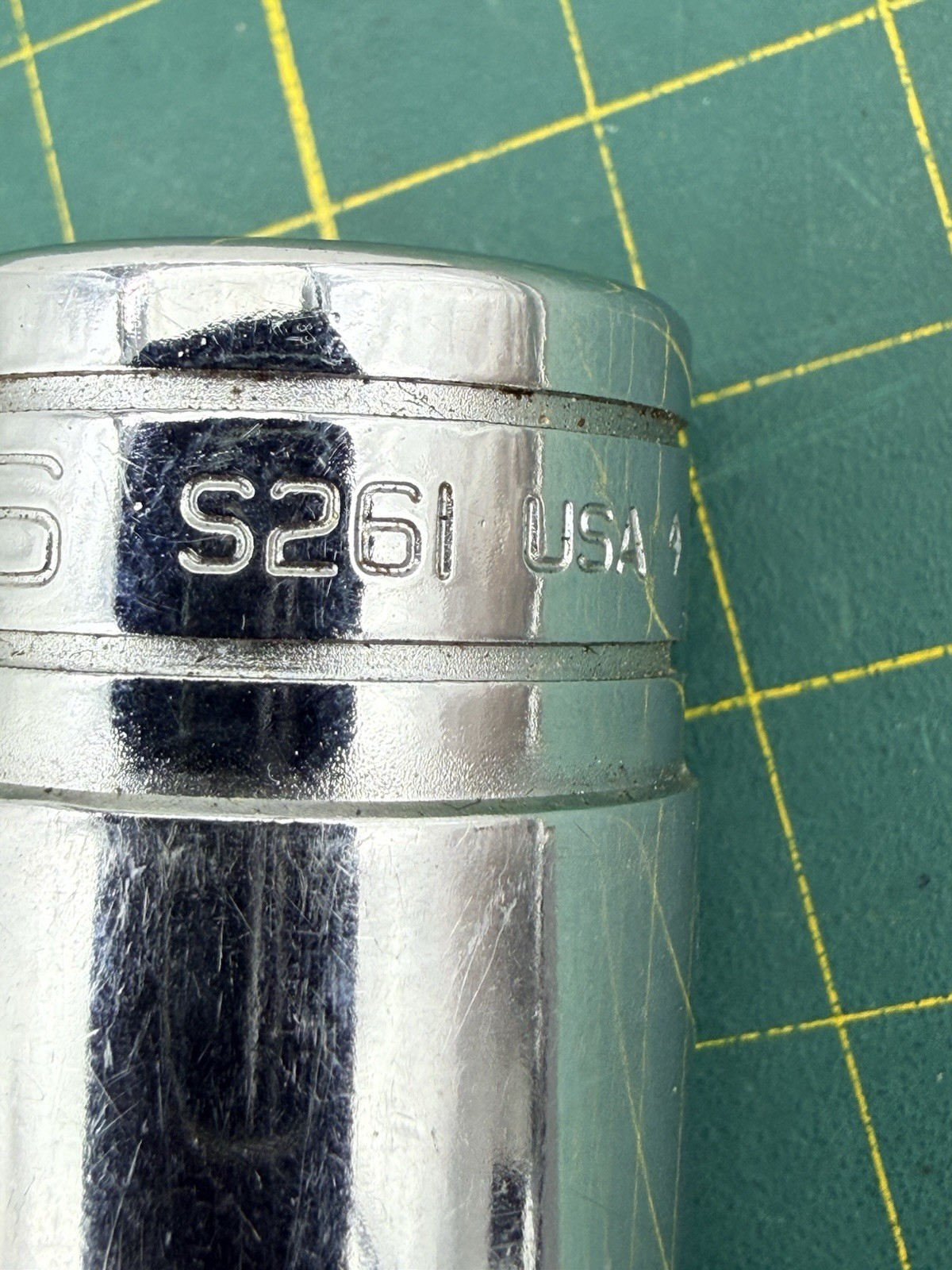Snap-On Tools S261 1/2″ Drive 12-Point SAE 13/16″ Deep Chrome Socket – USA – NEW