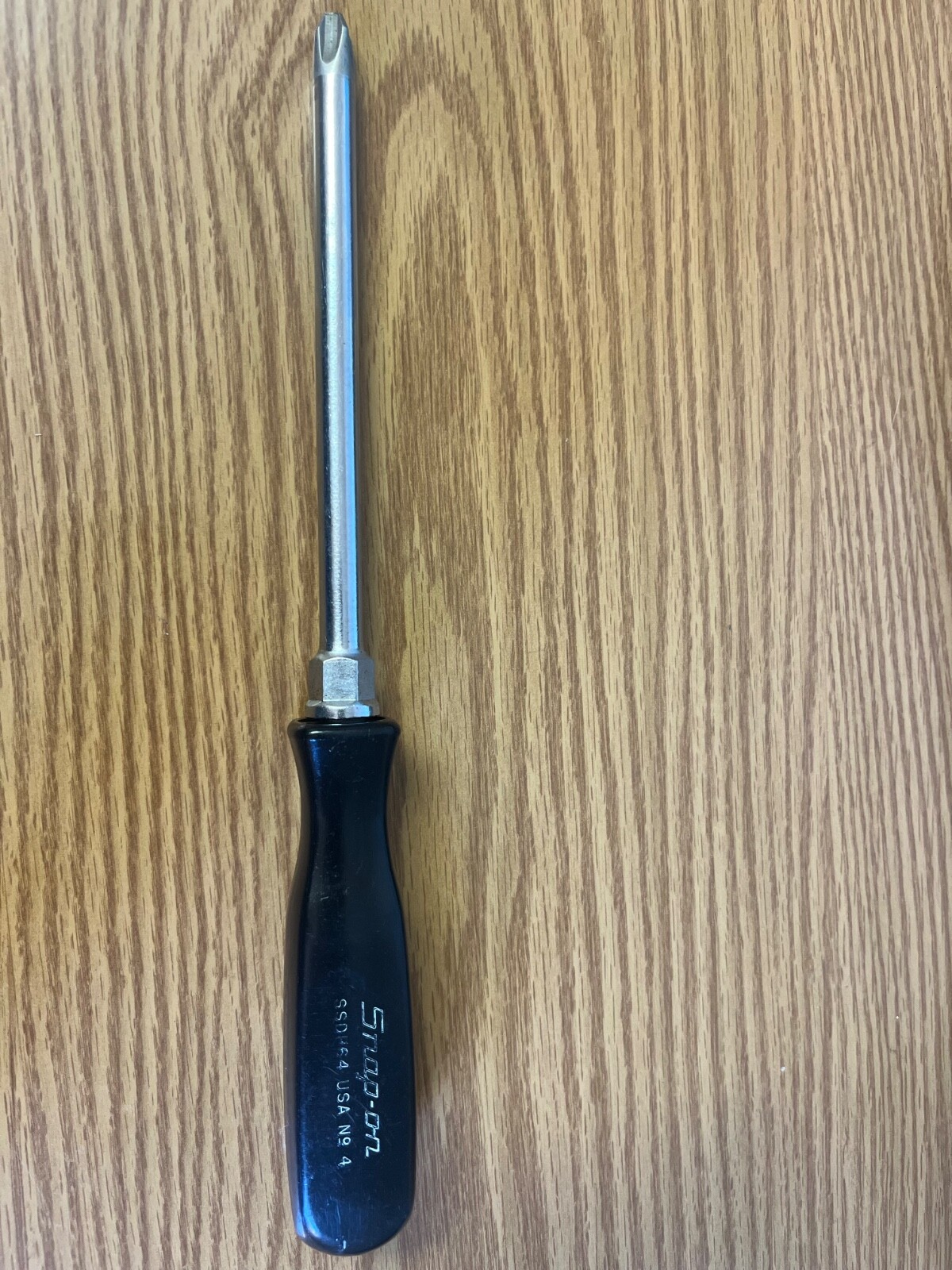 SNAP ON – SDDP64 – NO4 PHILLIPS BLACK HANDLE SCREWDRIVER – ITEM SDDP64#1C ****