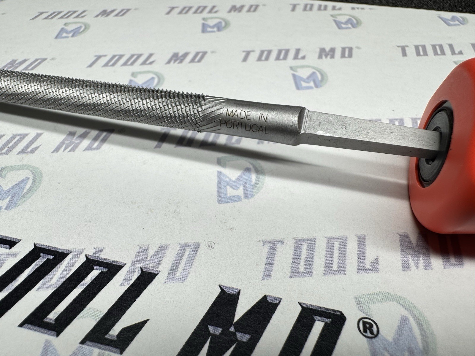 Snap-on Tools NEW ORANGE Soft Grip Round 8” Blade Length File SGHF614B 8R