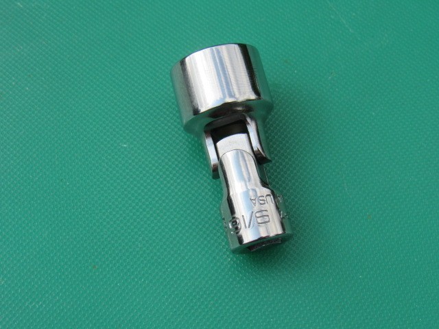 SNAP ON TMU181A 9/16″ 12 POINT 1/4″ DRIVE SAE UNIVERSAL SWIVEL SOCKET NEW LOGO