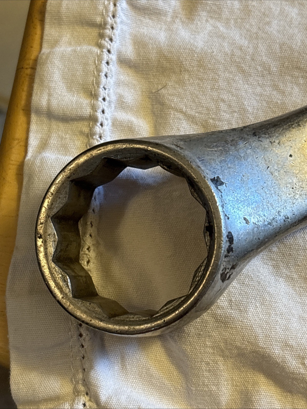 1966 Snap-on USA 12pt 1-7/16″ x 1-5/8″ Offset Combination Wrench XV-4652