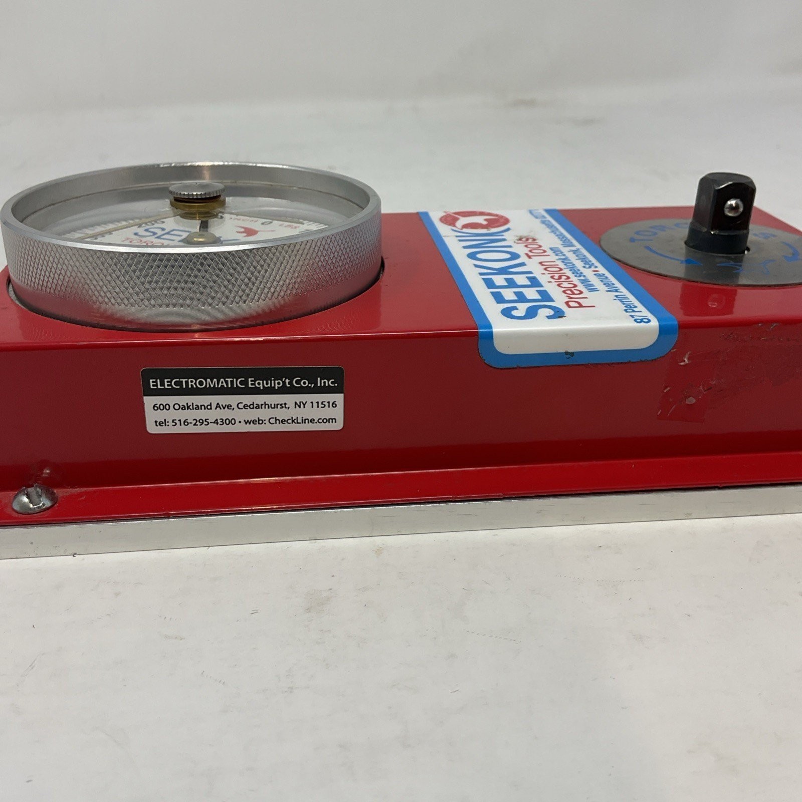 Seekonk TA-600 Torque Analyzer Gauge Precision Tool 3/8 Drive 0-600 Inch/Pounds