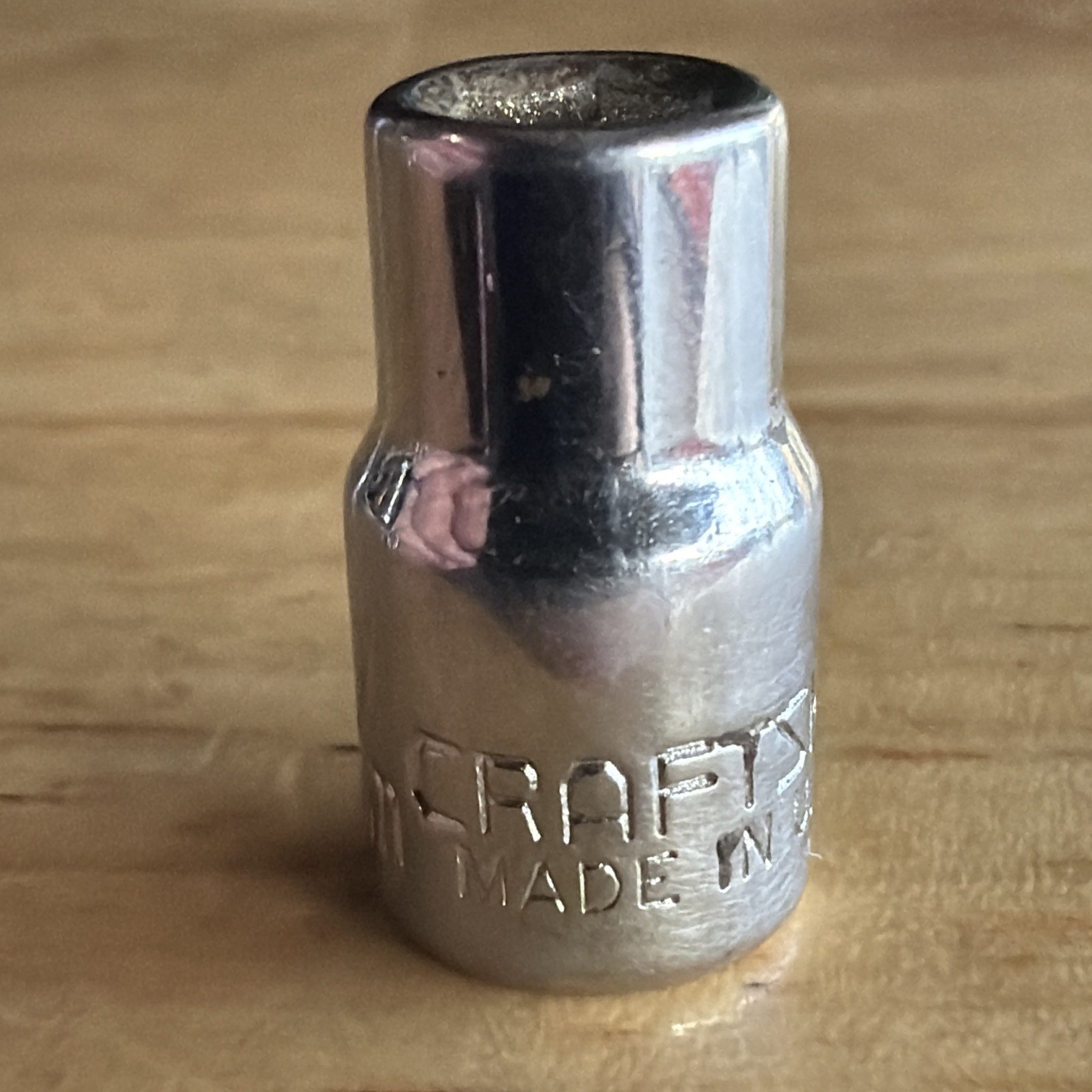 Craftsman 6mm Shallow Socket 1/4″ Drive 6 Point EE Series 43502 Made in USA