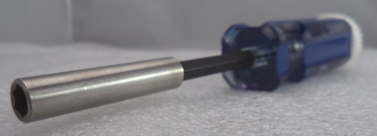 Genuine MSD 1/4-in Precision Screwdriver (no bits) w/storage handle, pn MSD1/4