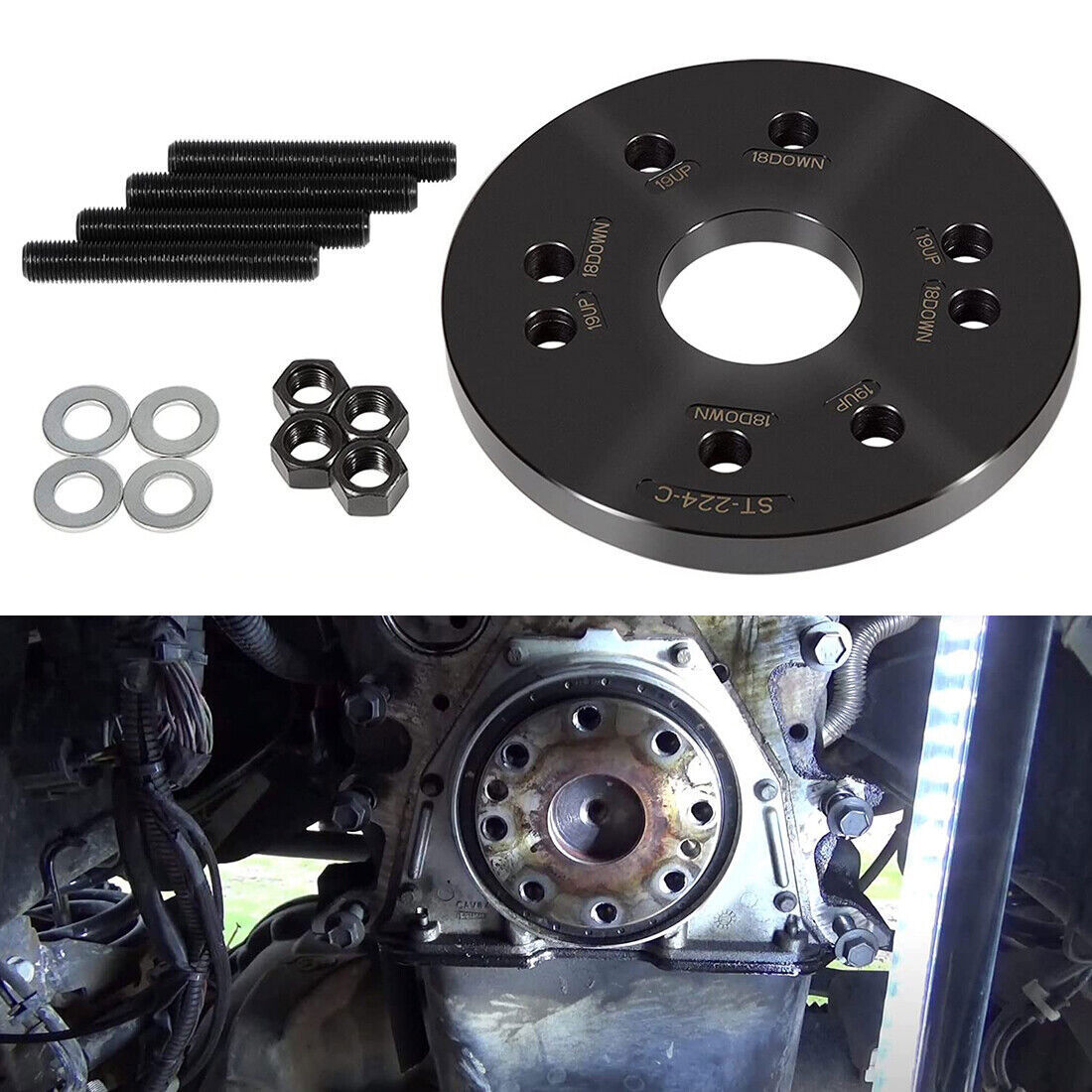 Rear Crankshaft Seal & Wear Sleeve Installer for Cummins 3.9L,5.9L,6.7L,ISC 8.3L