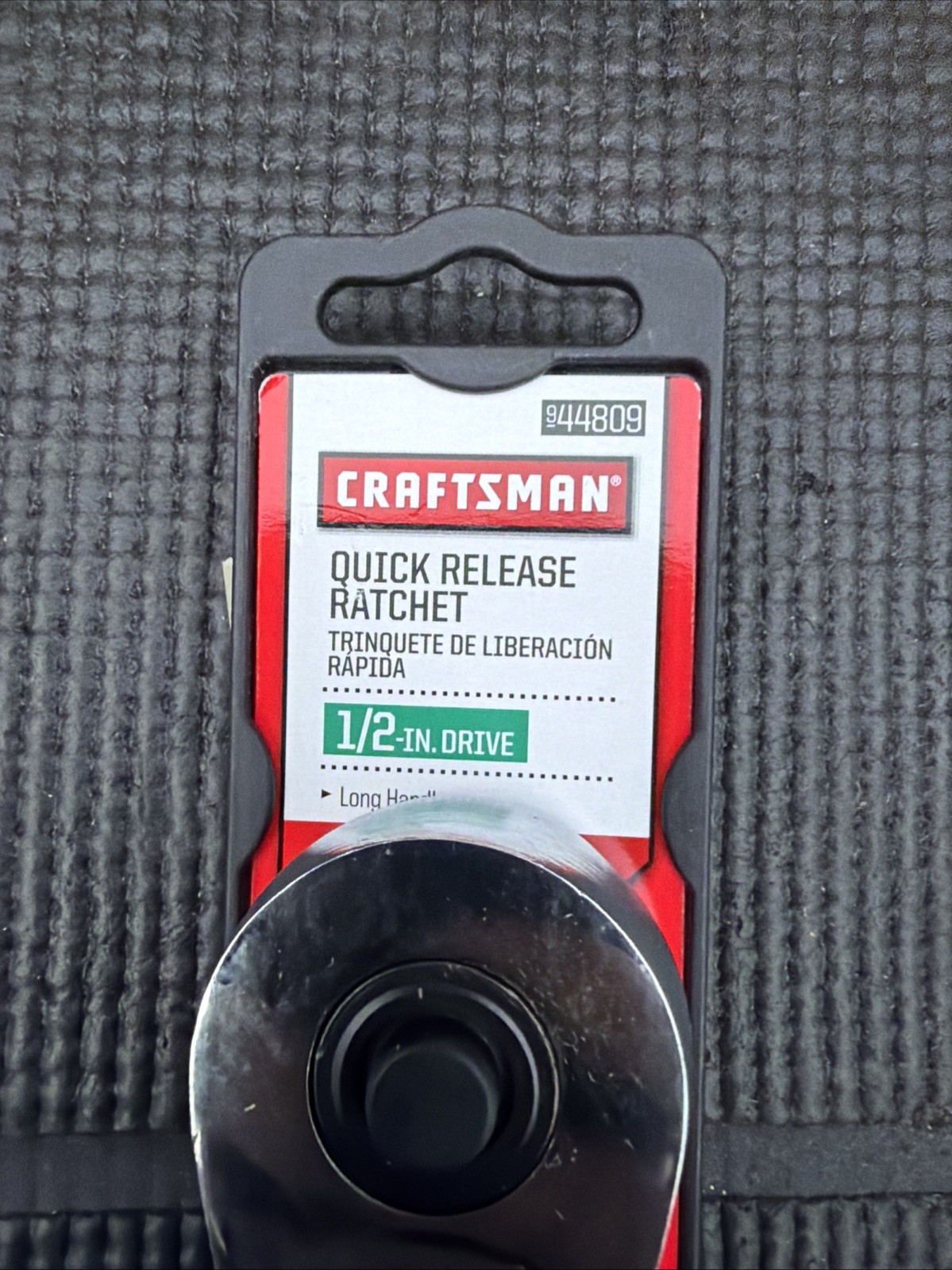 Sexy Sears Craftsman USA Nos 1/2” Drive Ratchet 44809 On Hang Tag VT