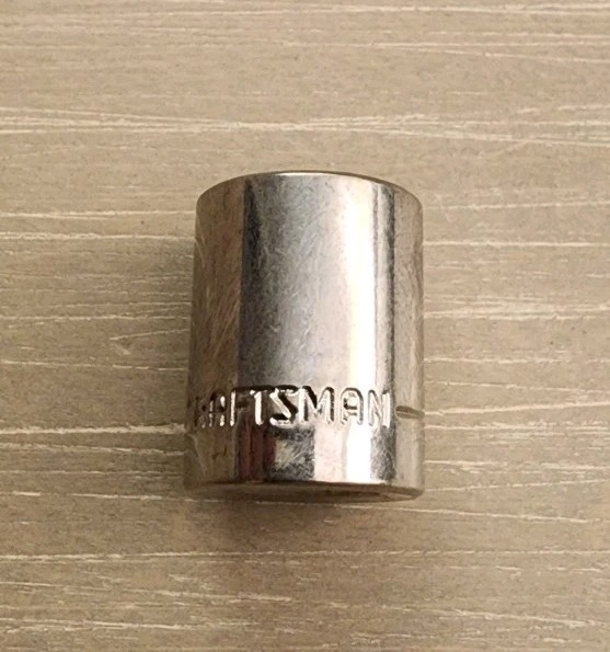Craftsman 1/2″ Socket 6 Point 1/4″ Drive S-AE 43499