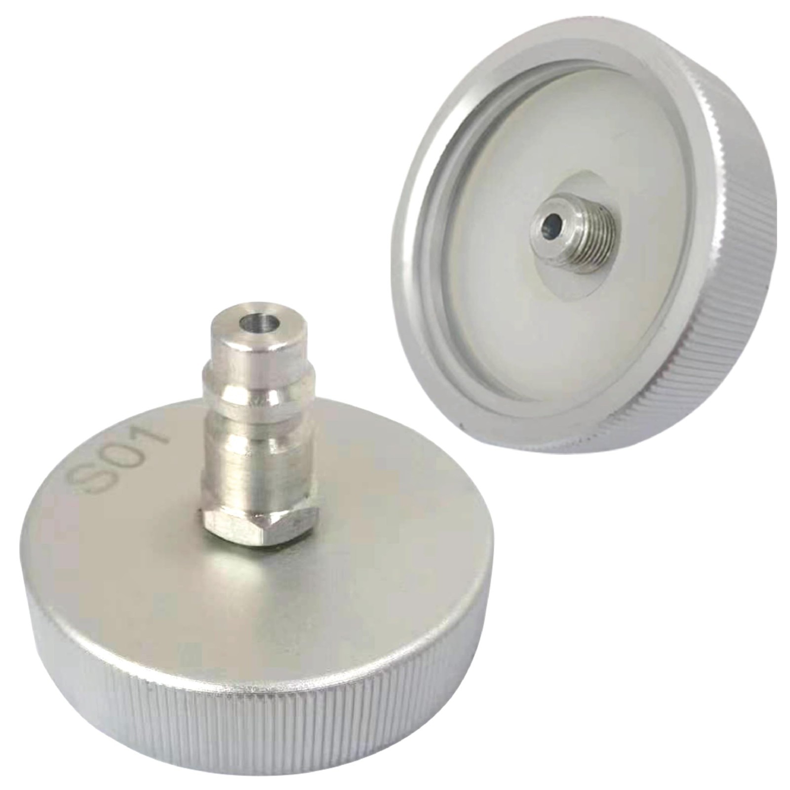 43mm Master Cylinder Bleeder Adapter for European Cars, Aluminum, Rustproof, Cor