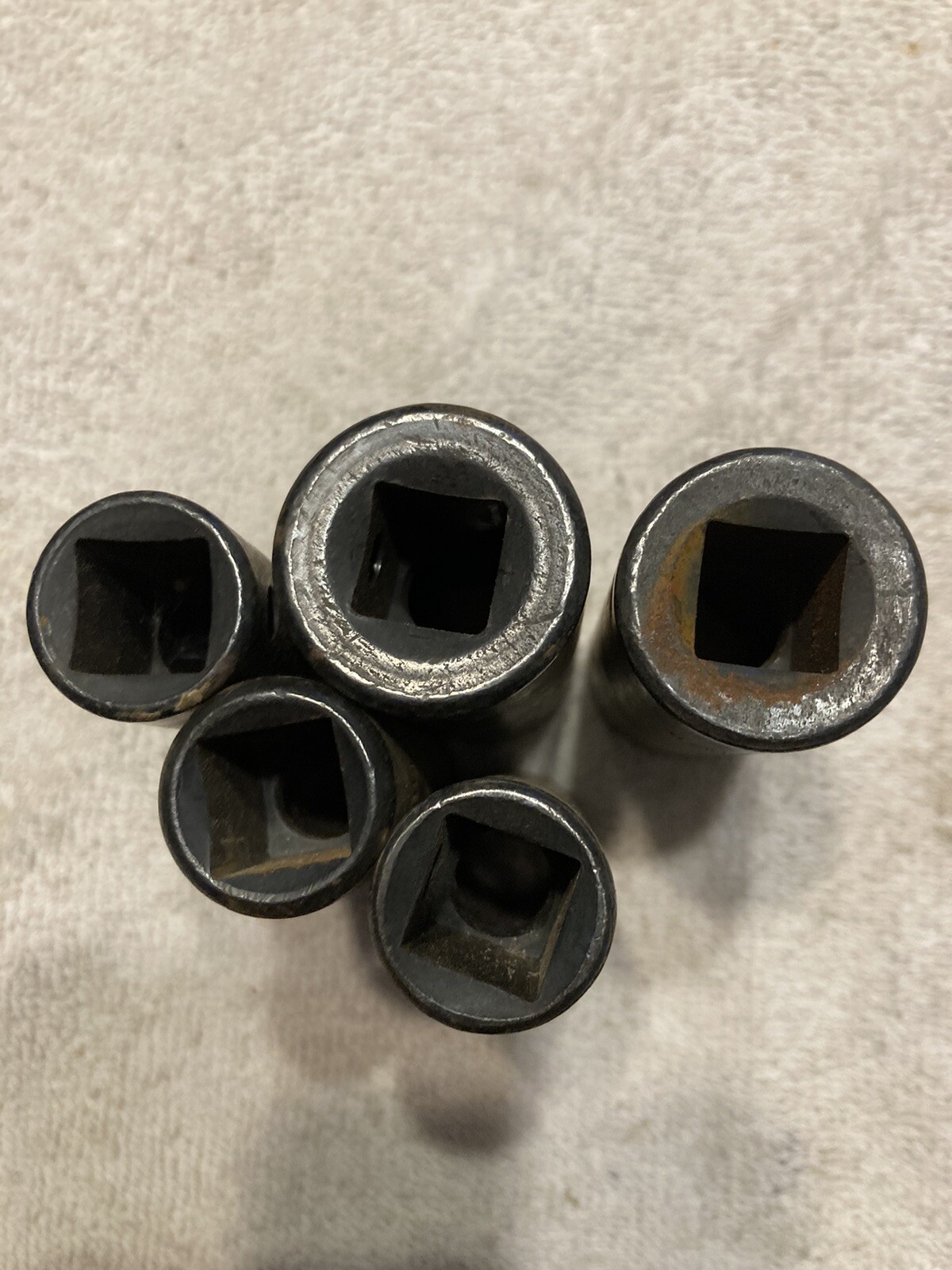 1/2 drive impact sockets 12 14 16 21 22 deep wall metric
