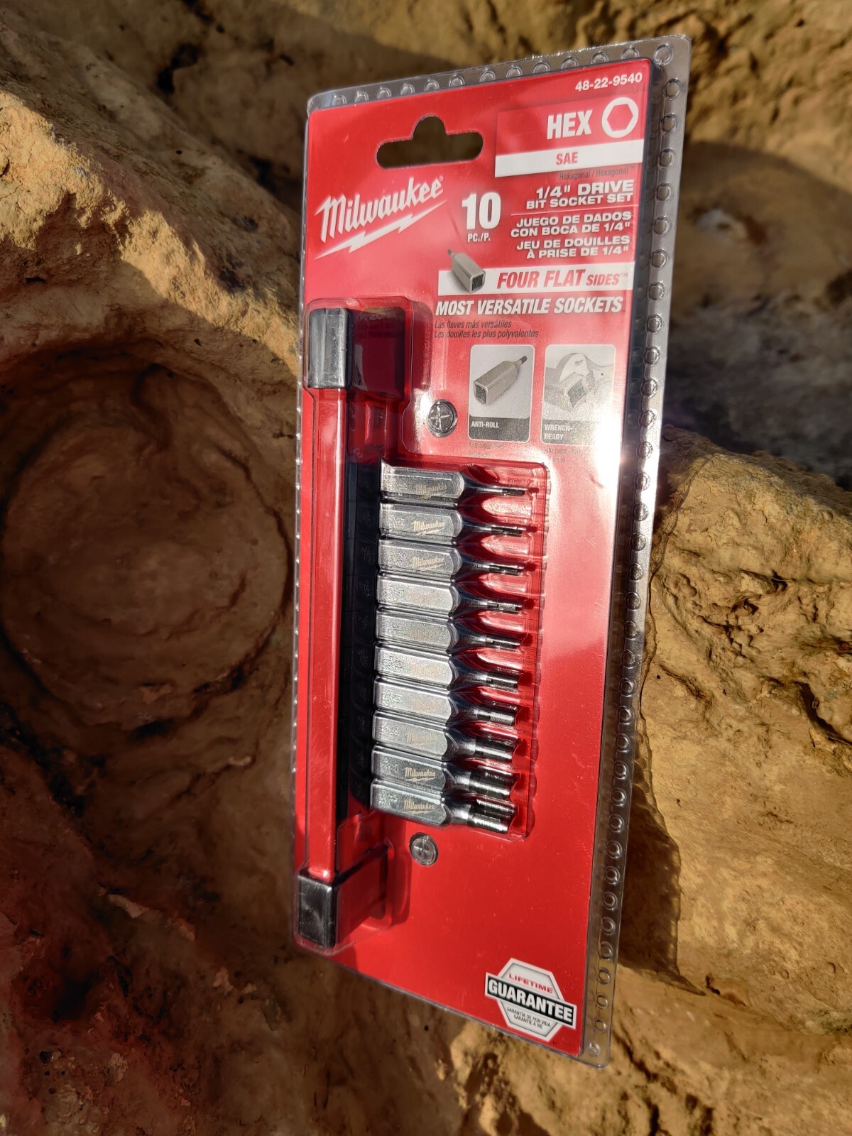 Milwaukee 48-22-9540 1/4″ Drive Hex Bit Socket Set – 10 PC ✅SEALED NEW ✅